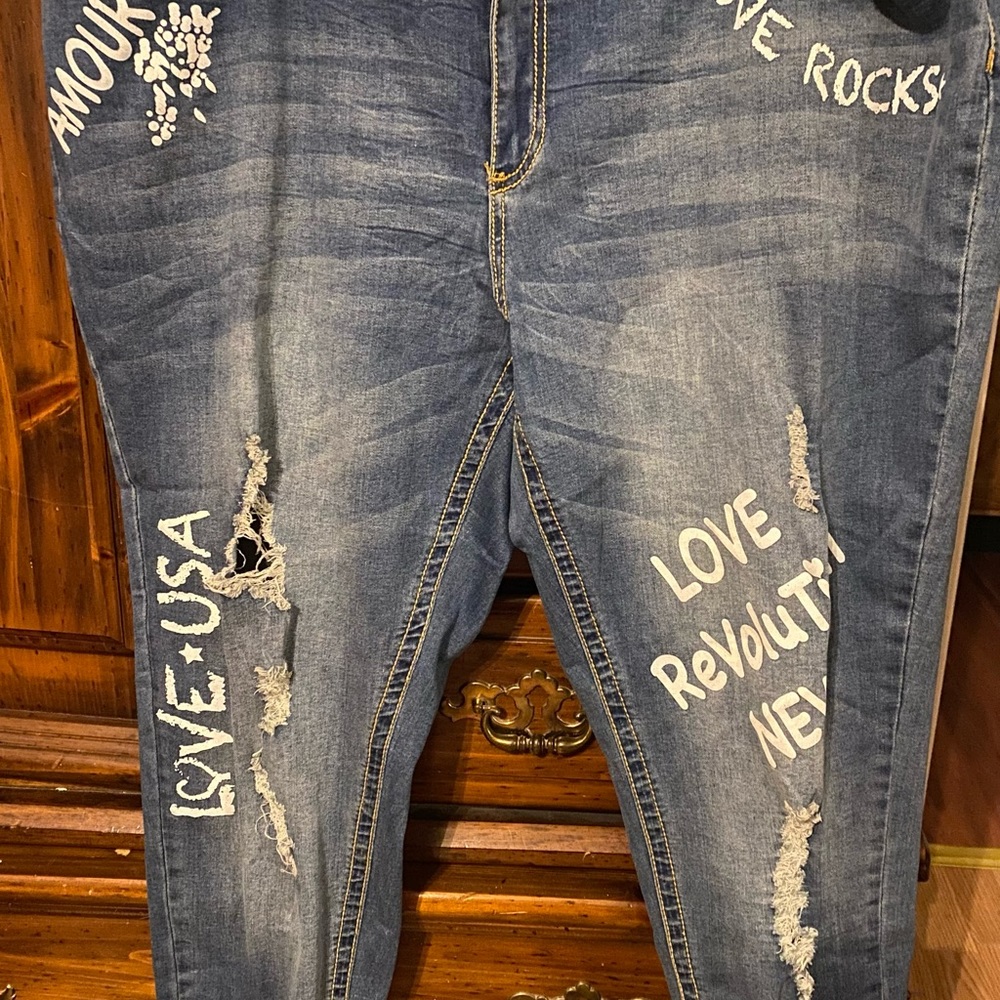 Plus size jeans